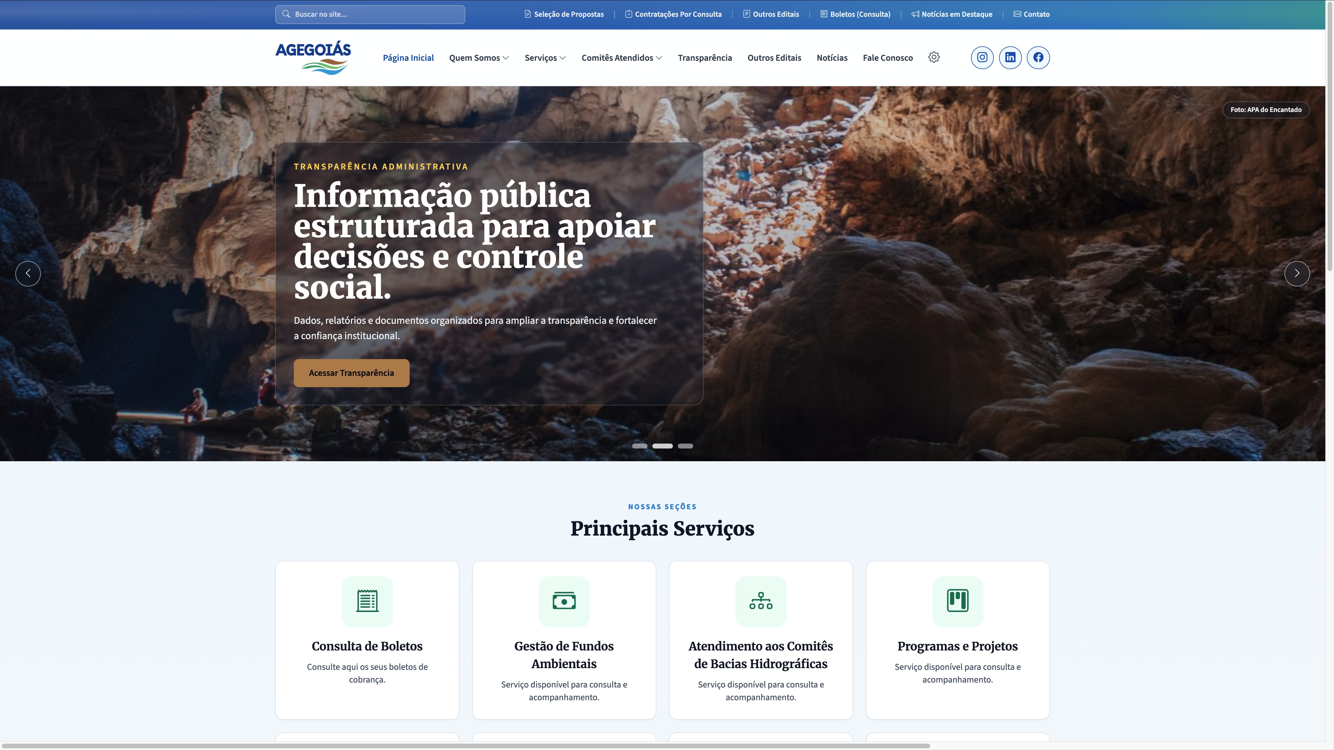 AGEGOIÁS — Bacias Hidrográficas
