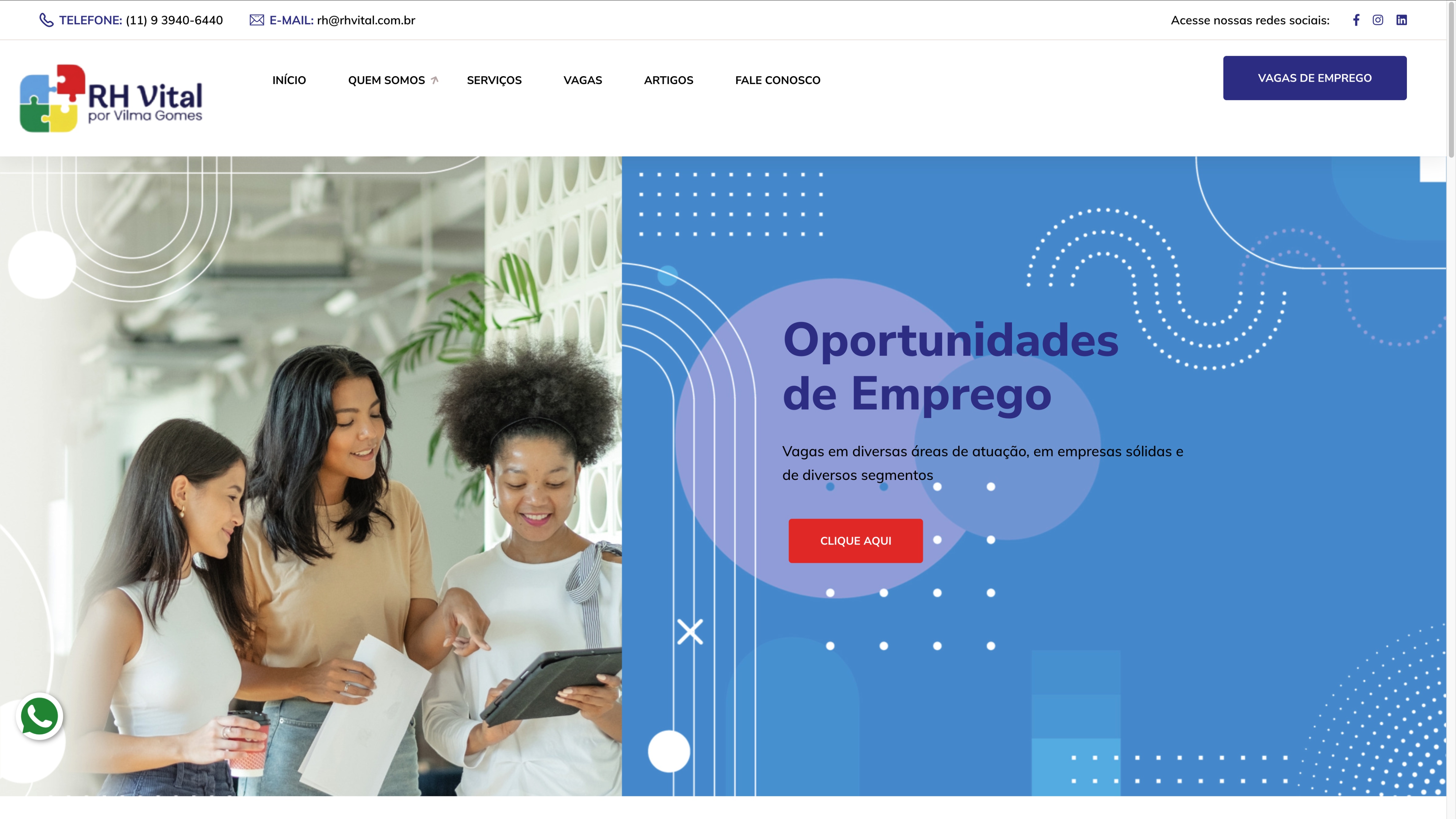 RH Vital por Vilma Gomes